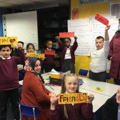 Anti- Bullying week One kind word art activity